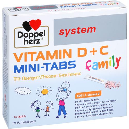 Doppelherz Vitamin D + C Mini-Tabs Family System 20 St Queisser Pharma bei onfy.de kaufen 19406785