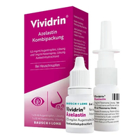 Vividrin Azelastin Kombipackung 0.5mg Atr+ 1mg Nas null