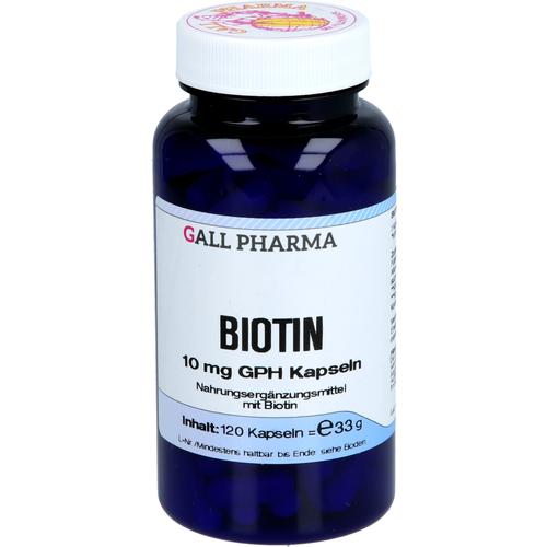 Biotin 10 mg Gph Kapseln 120 St Hecht-Pharma bei onfy.de kaufen 13250922