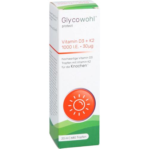 Glycowohl Vitamin D3 1000 I.e. + K2 30 Ug Tropfen 20 ml Heilpflanzenwohl bei onfy.de kaufen 19745375