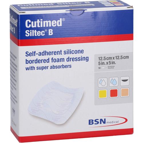 Cutimed Siltec B Schaumverb.12.5x12.5 cm M.haftr. 10 St kohlpharma bei onfy.de kaufen 17907885
