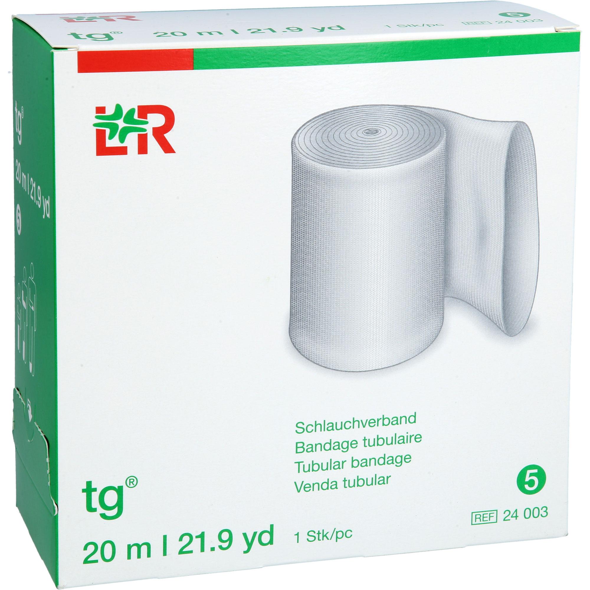 Tg Schlauchverband Gr.5 20 M Weiß 1 St EurimPharm Arzneimittel bei onfy.de kaufen 18427839