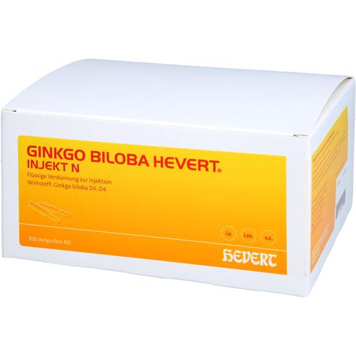 Ginkgo Biloba Hevert Injekt N 100x2 ml Hevert-Arzneimittel bei onfy.de kaufen 18092876