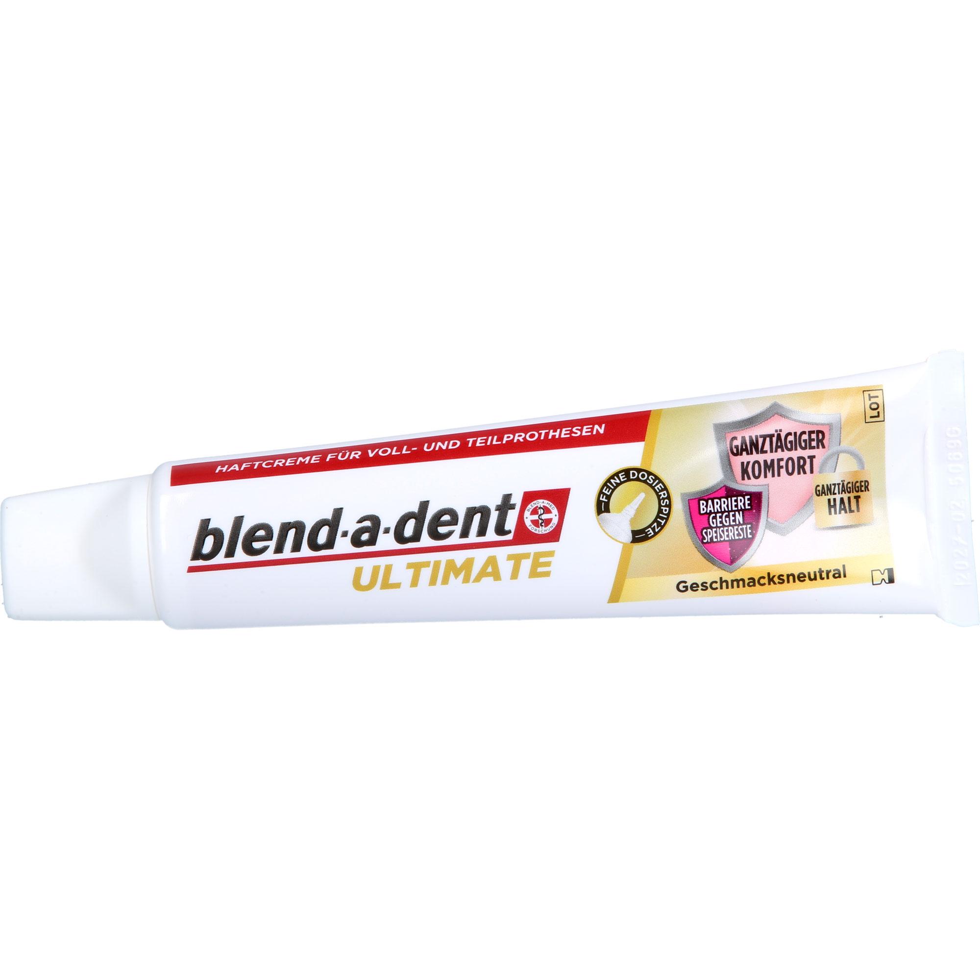 Blend-A-Dent Ultimate Haftcreme Geschmacksneutral 40 g WICK Pharma - Zweigniederlassung der Procter & Gamble bei onfy.de kaufen 19683651