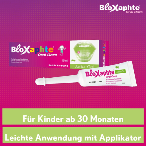 Bloxaphte Oral Care Junior-Gel 15 ml Dr. Gerhard Mann bei onfy.de kaufen 13983228
