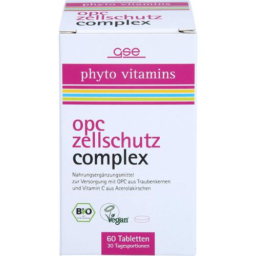 Gse Opc Zellschutz Complex (bio) Phyto Vitamins 60 St GSE Vertrieb Biologische Nahrungsergänzungs- & Heilmittel bei onfy.de kaufen 17558367