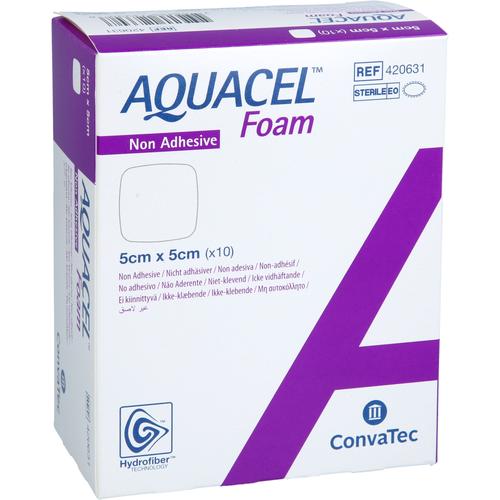 Aquacel Foam Nicht Adhäsiv 5x5 cm Verband 10 St adequapharm bei onfy.de kaufen 19727029
