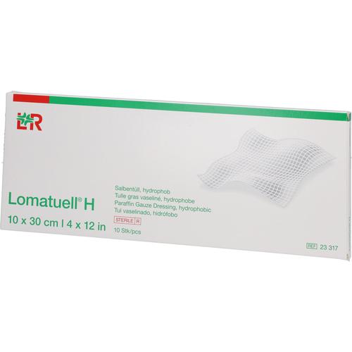 Lomatuell H Salbentüll 10x30 cm Steril 10 St Docpharm bei onfy.de kaufen 19542531
