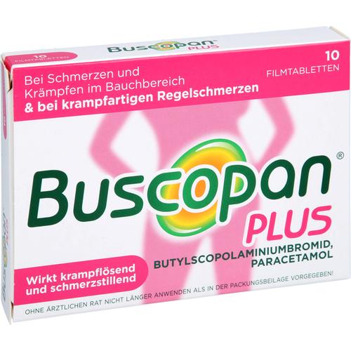 Buscopan Plus 10 mg/500 mg Filmtabletten 10 St A. Nattermann & Cie bei onfy.de kaufen 19105693