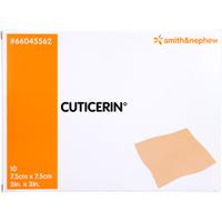 Cuticerin 7.5x7.5cm Gaze M. Salbenbeschichtung null