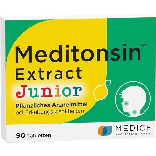 Meditonsin Extract Junior Pflanzl. Erkältungstabl. 90 St MEDICE Arzneimittel Pütter bei onfy.de kaufen 19846923