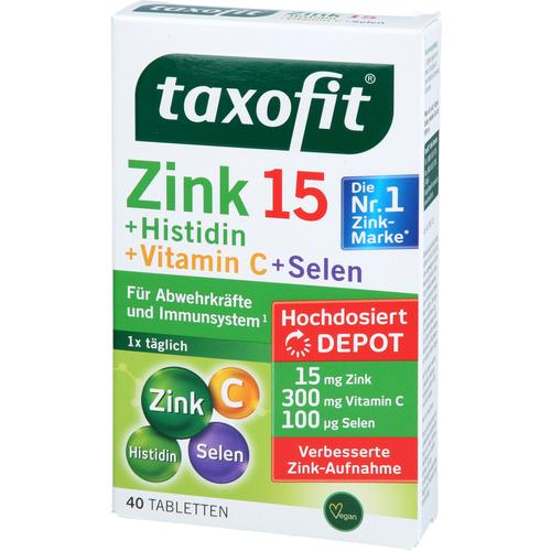 Taxofit Zink + Histidin + Selen Depot 40 St MCM KLOSTERFRAU Vertr. bei onfy.de kaufen 18112969