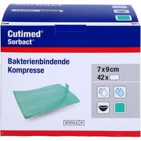 Cutimed Sorbact Kompressen 7x9cm null
