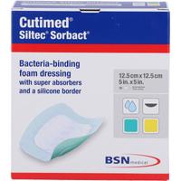 Cutimed Siltec Sorbact Pu-Verb.12.5x12.5 cm null