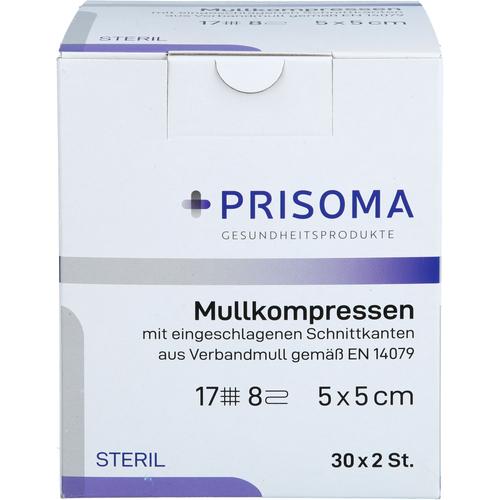 Mullkompresse Prisoma Steril 5x5 cm 8-Fach 30x2 St Acti Medi bei onfy.de kaufen 18752048