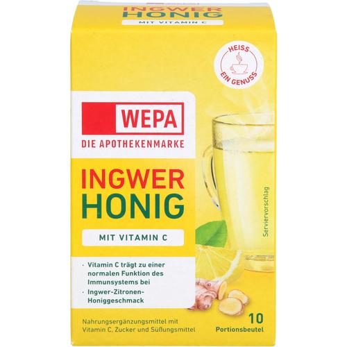 Wepa Ingwer+honig+vitamin C Pulver 10x10 g WEPA Apothekenbedarf bei onfy.de kaufen 18336999