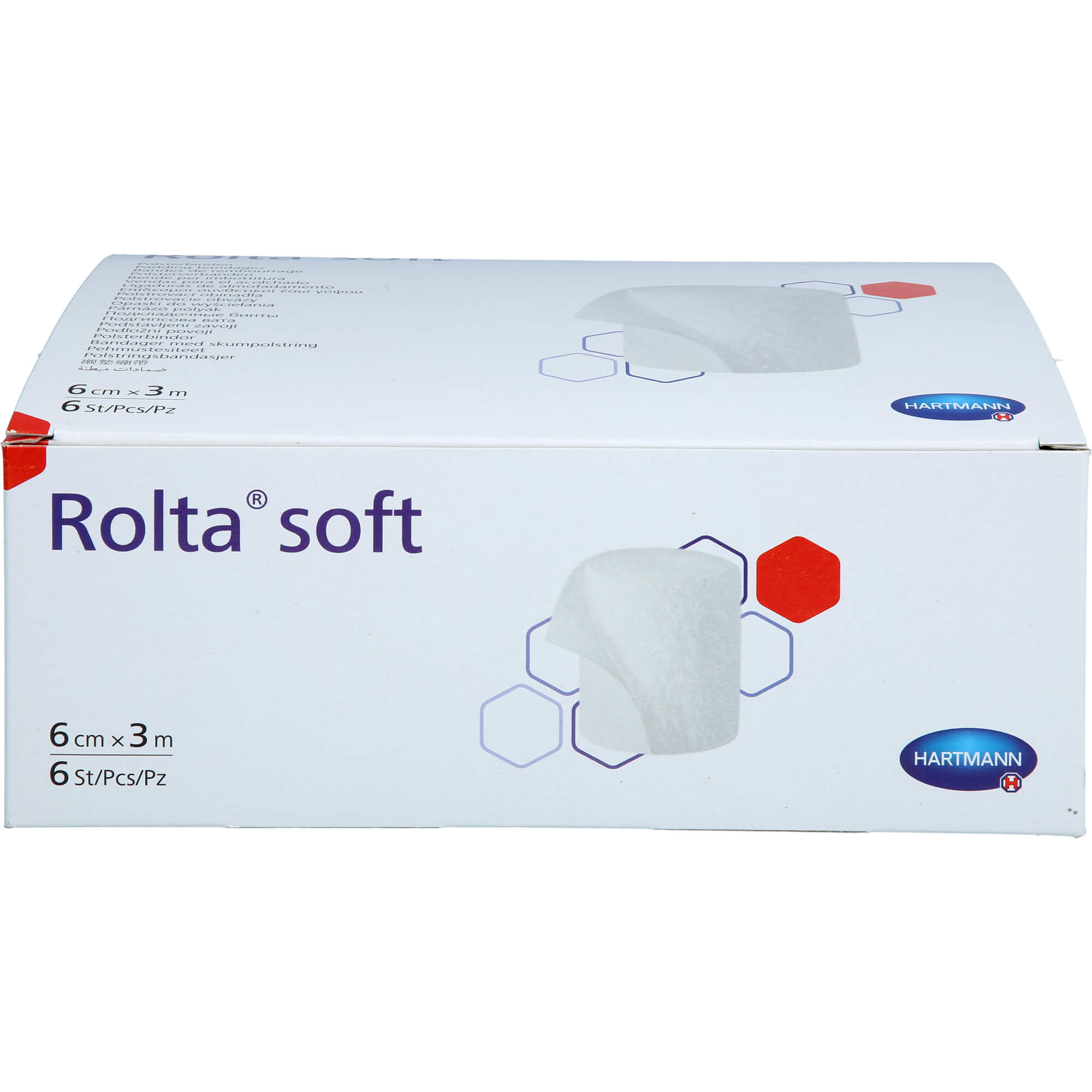 Rolta Soft Synth.-Wattebinde 6 cmx3 M null