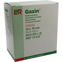 Gazin Kompresse 10x10cm 8Fach Steril null