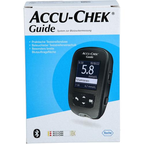 Accu-Chek Guide Blutzuckermessgerät Setmmol/L 1 St 1001 Artikel Medical bei onfy.de kaufen 19767862