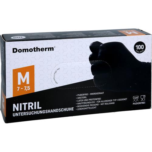 Domotherm Untersuchungshandschuhe Nitril M Schwarz 100 St Uebe Medical bei onfy.de kaufen 18489289