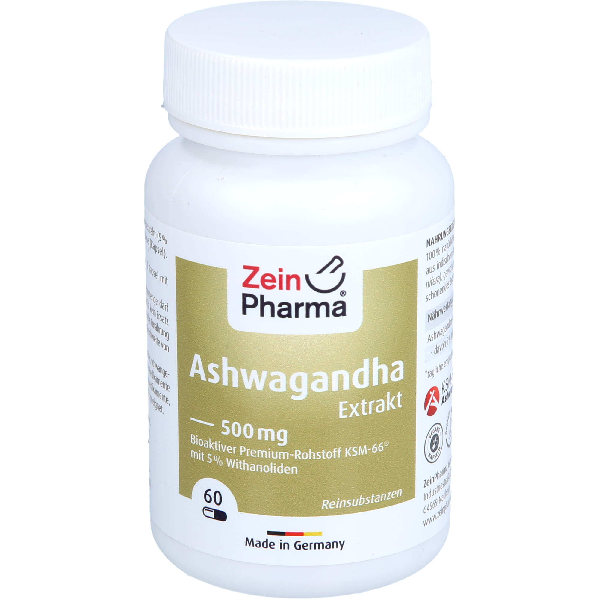 Ashwagandha Extrakt 500 mg null