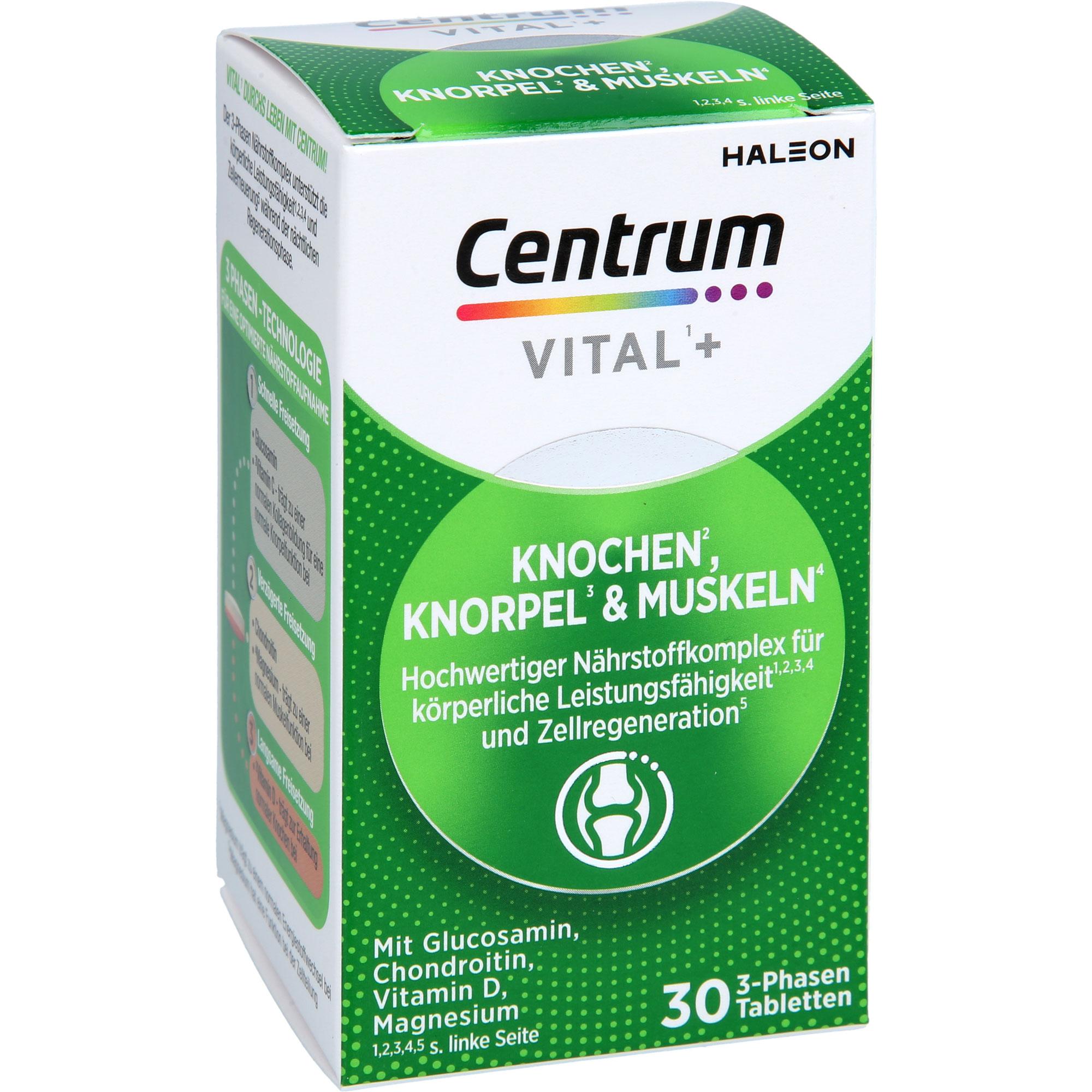 Centrum Vital+ Knochen Knorpel & Muskeln 30 St Haleon Germany bei onfy.de kaufen 19420101