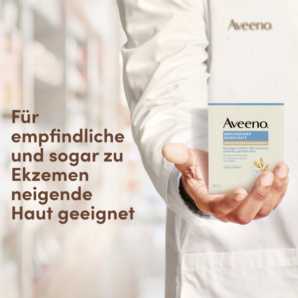 Aveeno Beruhigender Badezusatz 8x42 g Kenvue Germany GmbH (OTC) bei onfy.de kaufen 19342996