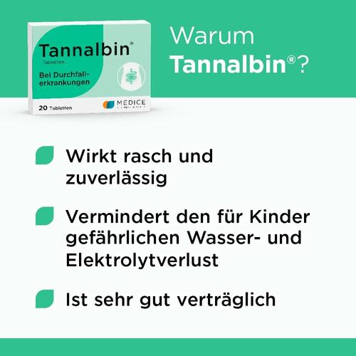 Tannalbin bei Durchfallerkrankungen 20 St MEDICE Arzneimittel Pütter bei onfy.de kaufen 01003940