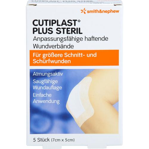 Cutiplast Plus Steril 5x7 cm Verband 5 St ToValCare bei onfy.de kaufen 19799514