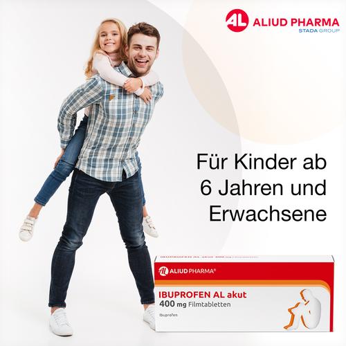 Ibuprofen Al Akut 400mg Filmtabletten 20 St ALIUD Pharma bei onfy.de kaufen 05020875