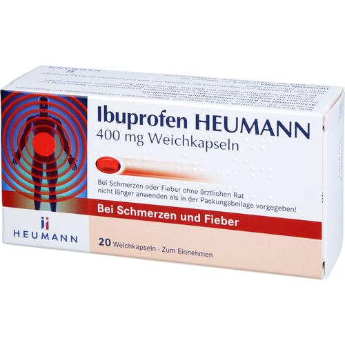 Ibuprofen Heumann 400 mg Weichkapseln 20 St HEUMANN PHARMA GmbH & Co. Generica bei onfy.de kaufen 19455772