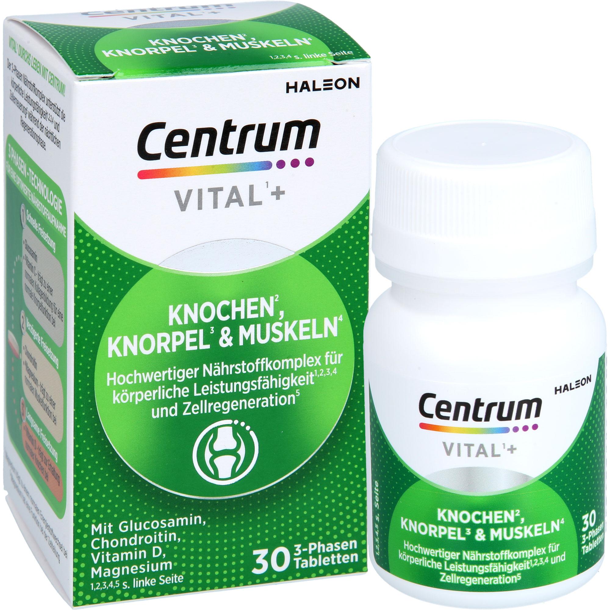 Centrum Vital+ Knochen Knorpel & Muskeln 30 St Haleon Germany bei onfy.de kaufen 19420101