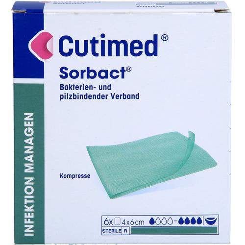Cutimed Sorbact Kompressen 4x6 cm 6 St Docpharm bei onfy.de kaufen 19809425