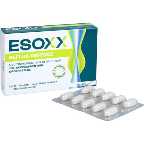 Esoxx Reflux Defence Kautabletten 20 St Alfasigma bei onfy.de kaufen 19456286