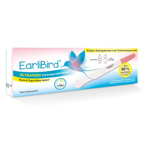 Earlibird Ultrafrüh Schwangerschaftstest 1 St Hager Pharma bei onfy.de kaufen 19432357