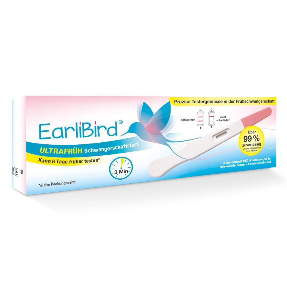 Earlibird Ultrafrüh Schwangerschaftstest 1 St Hager Pharma bei onfy.de kaufen 19432357