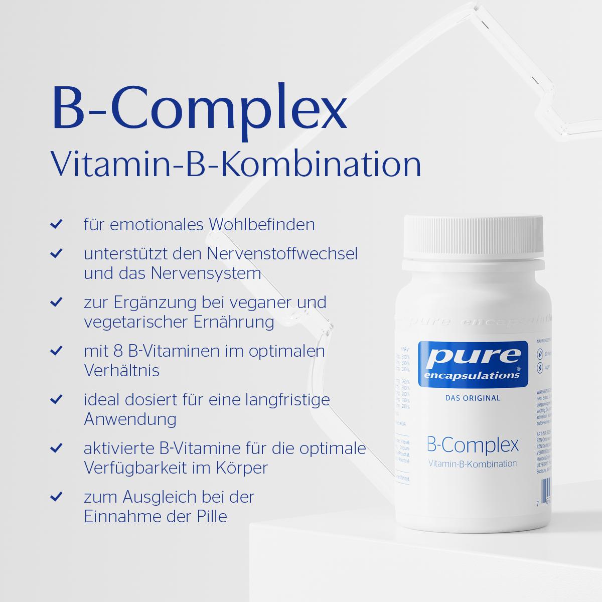 Pure Encapsulations B-Complex 30 St pro medico bei onfy.de kaufen 19433026