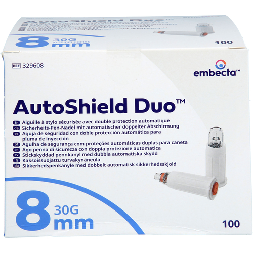 Autoshield Duo Sicherheits-Pen-Nadel 8Mm 100 St embecta bei onfy.de kaufen 20539882