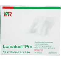 Lomatuell pro 10x10 cm Steril null