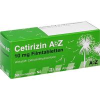 Cetirizin Abz 10mg Filmtabletten null