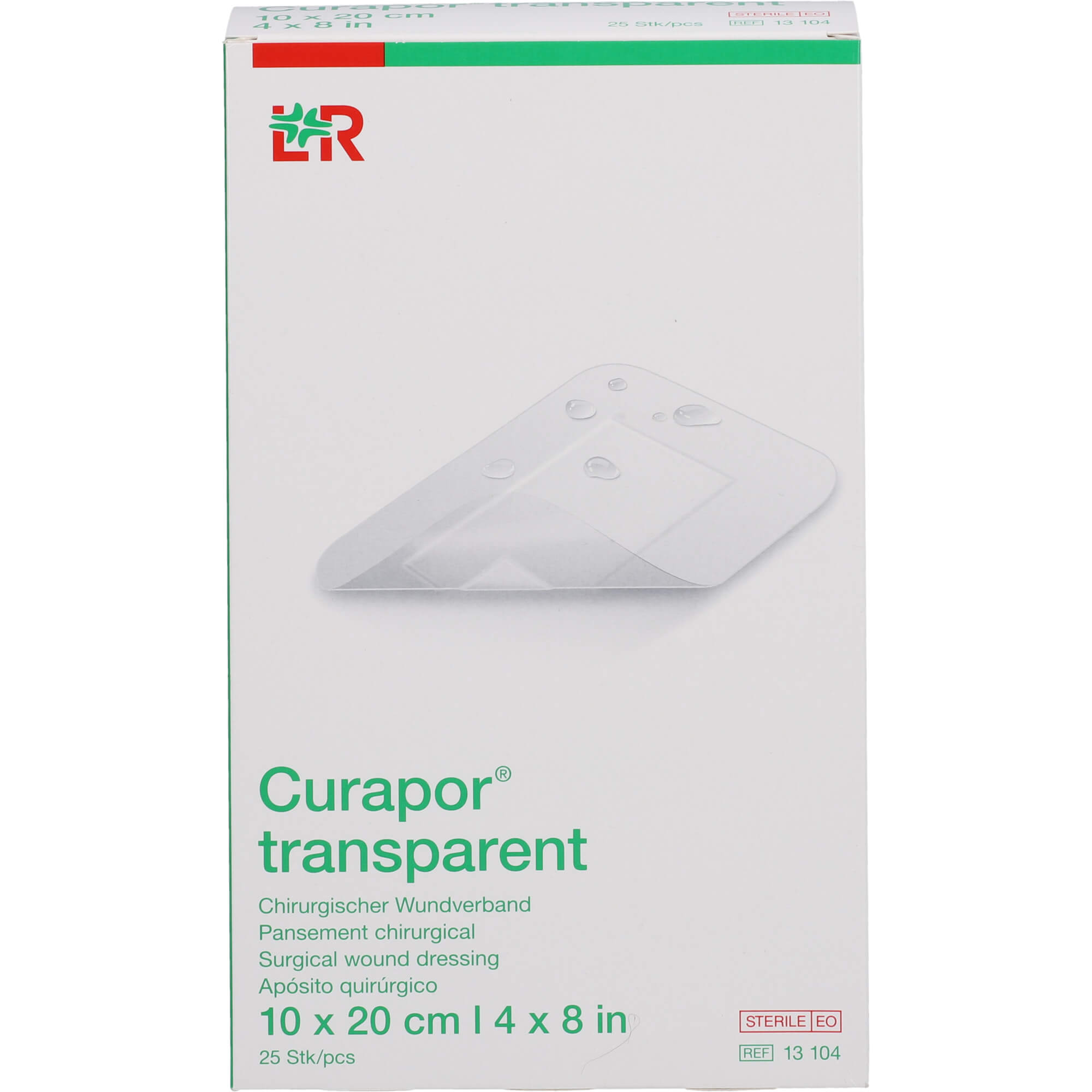Curapor Wundverband Steril Transparent 10x20 cm null