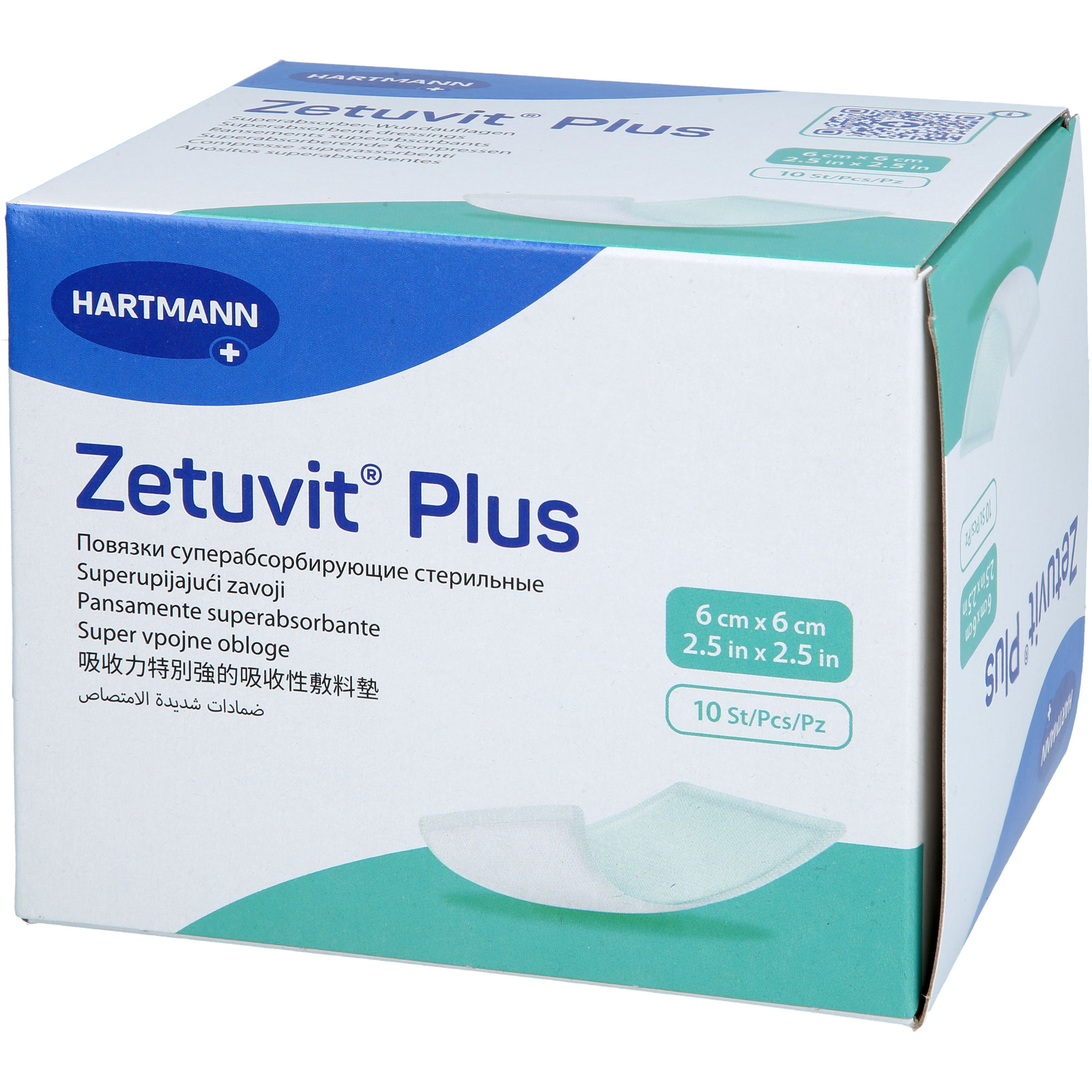 Zetuvit Plus 6x6cm Steril 10 St ApoHomeCare bei onfy.de kaufen 20165677