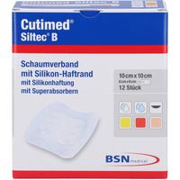 Cutimed Siltec B Schaumverb.10x10 cm M.haftr. null