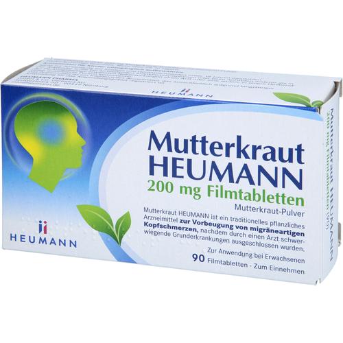 Mutterkraut Heumann 200 mg Filmtabletten 90 St HEUMANN PHARMA GmbH & Co. Generica bei onfy.de kaufen 19283242