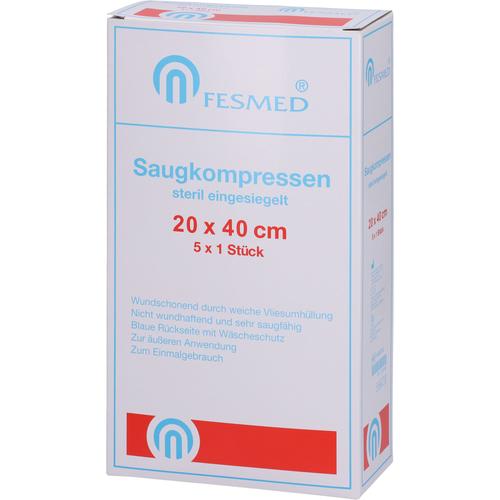 Saugkompresse Steril Fesmed 20x40 cm 5x1 St FESMED Verbandmittel bei onfy.de kaufen 19537895
