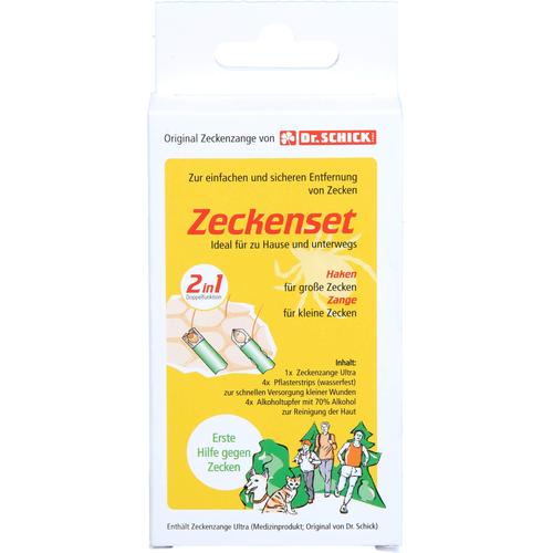 Zeckenset Dr.schick 9Tlg. Zange Pflaster Alk.-Tuch 1 St Inkosmia bei onfy.de kaufen 19148900