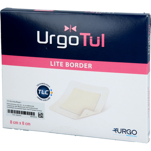 Urgotül Lite Border 8x8 cm Verband 10 St adequapharm bei onfy.de kaufen 20275087