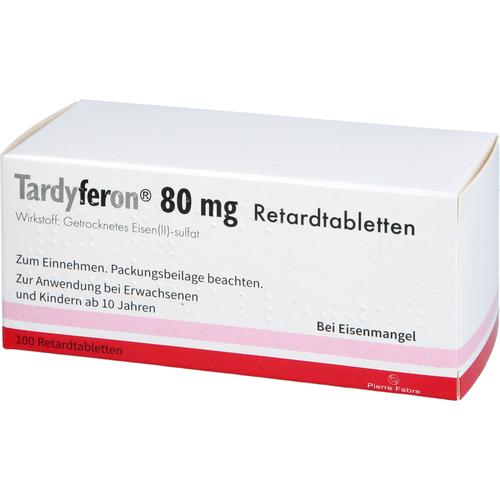 Tardyferon Depot-Eisen(ii)-Sulfat 80 mg Retardtab. 100 St 1 4 U Pharma bei onfy.de kaufen 18752924