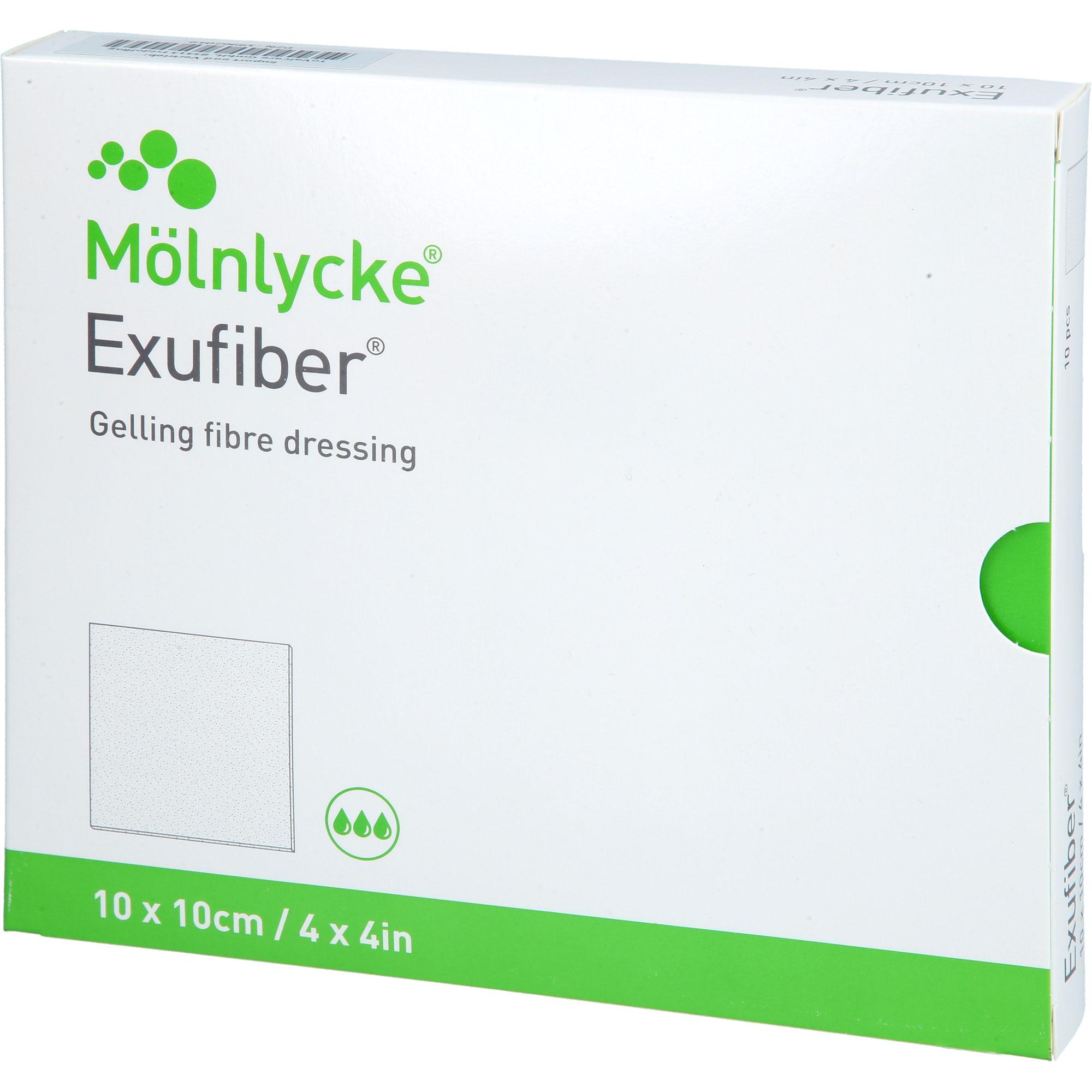 Exufiber 10x10 cm Gel-Faserverband 10 St ToValCare bei onfy.de kaufen 19962049