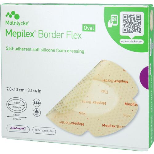 Mepilex Border Flex Schaumverb.haft.7.8x10 cm Oval 5 St ToValCare bei onfy.de kaufen 19786026